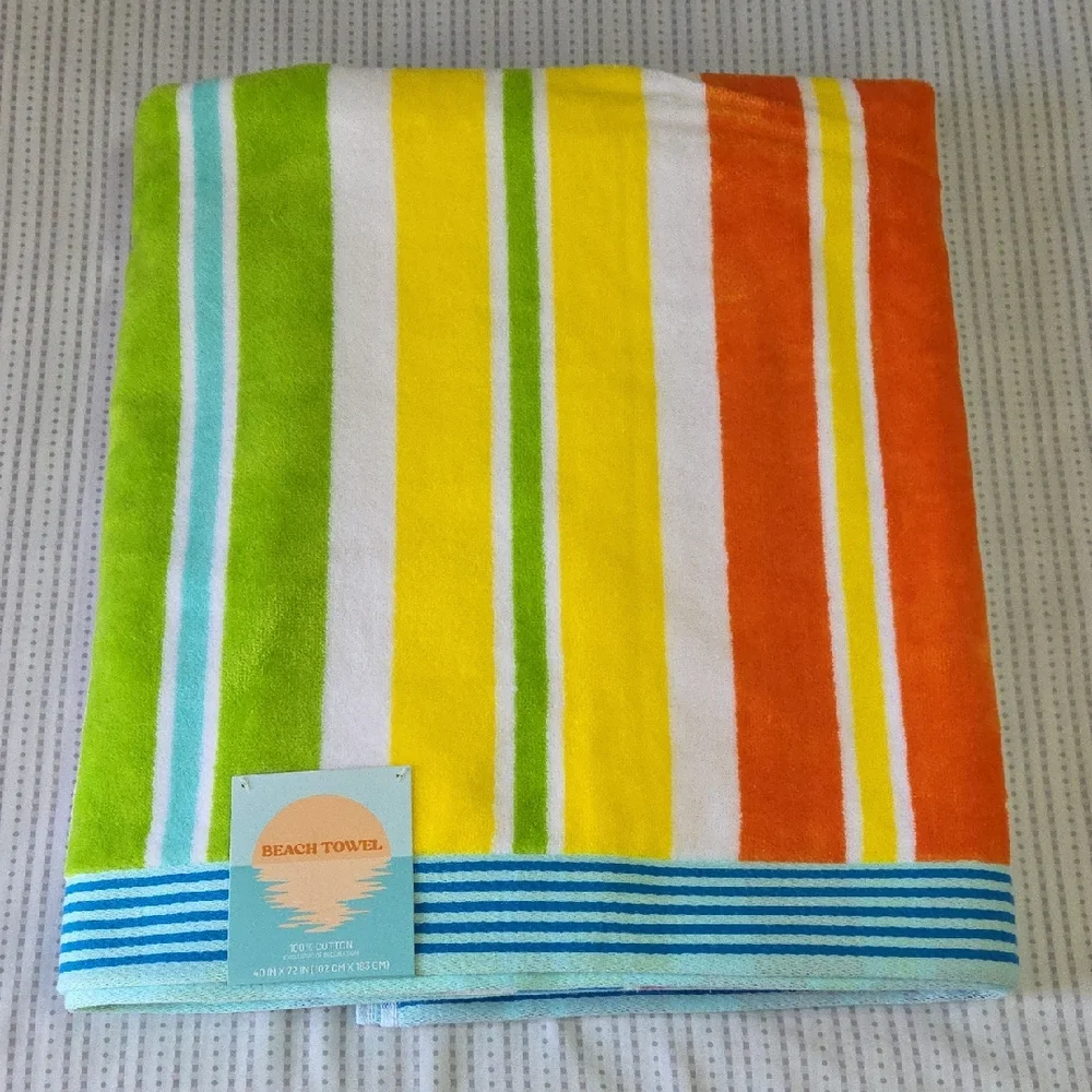Beach Towel 40×72 IN (102×183 CM)